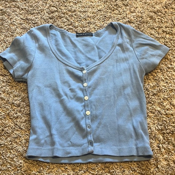 Brandy Melville Tops - Brandy Button crop